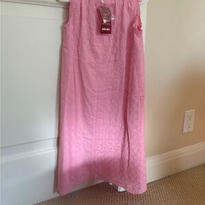 Fabindia Kids Dress in Soft Pink